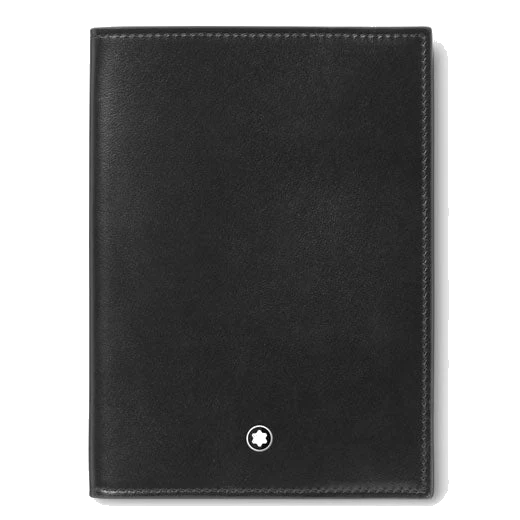 Montblanc Meisterstück Black Leather Passport Holder