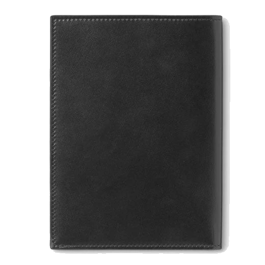 Montblanc Meisterstück Black Leather Passport Holder - Image 2
