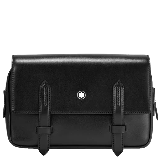 Montblanc Meisterstück Black Messenger Bag - Image 2