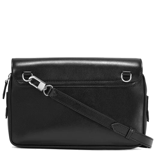 Montblanc Meisterstück Black Messenger Bag - Image 3