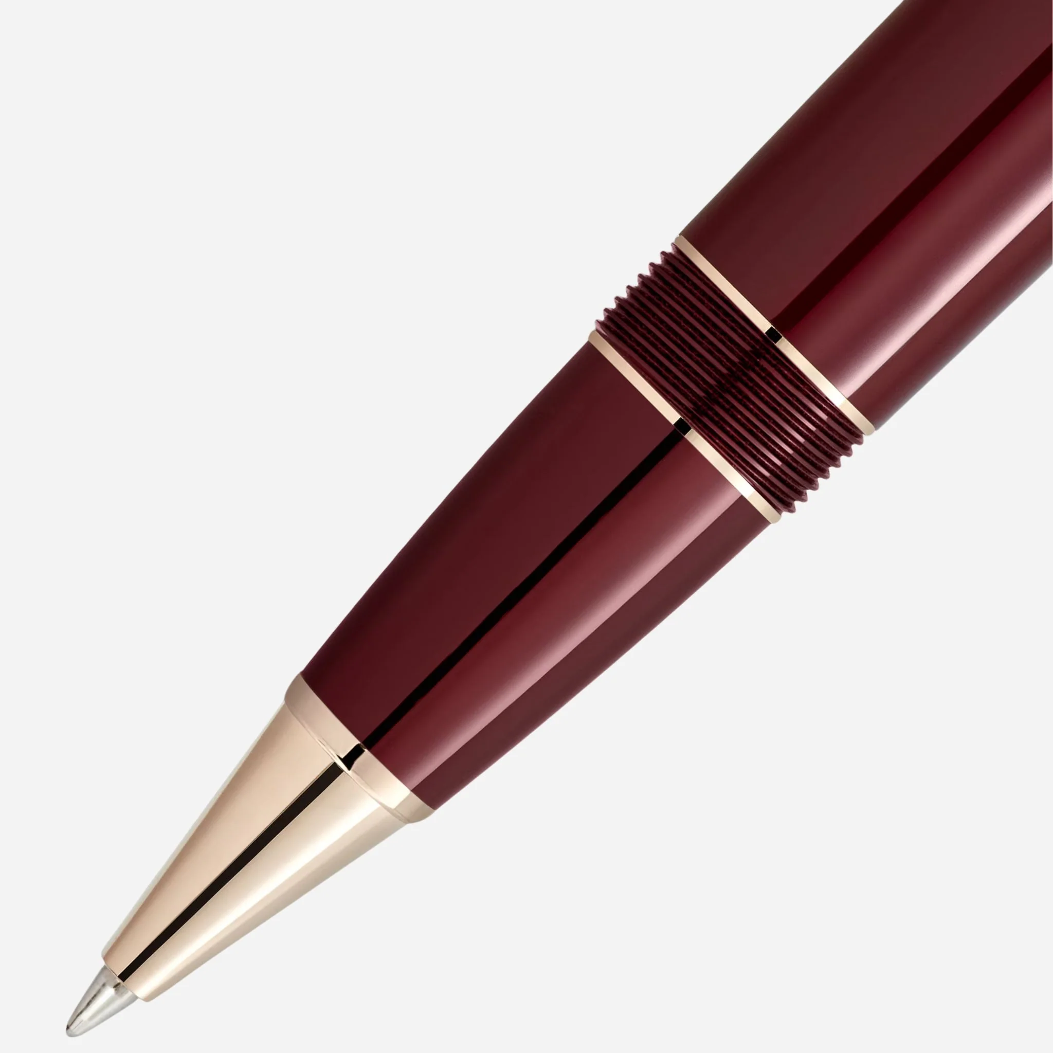 Montblanc Meisterstück Burgundy Red LeGrand Rollerball Pen - Image 2