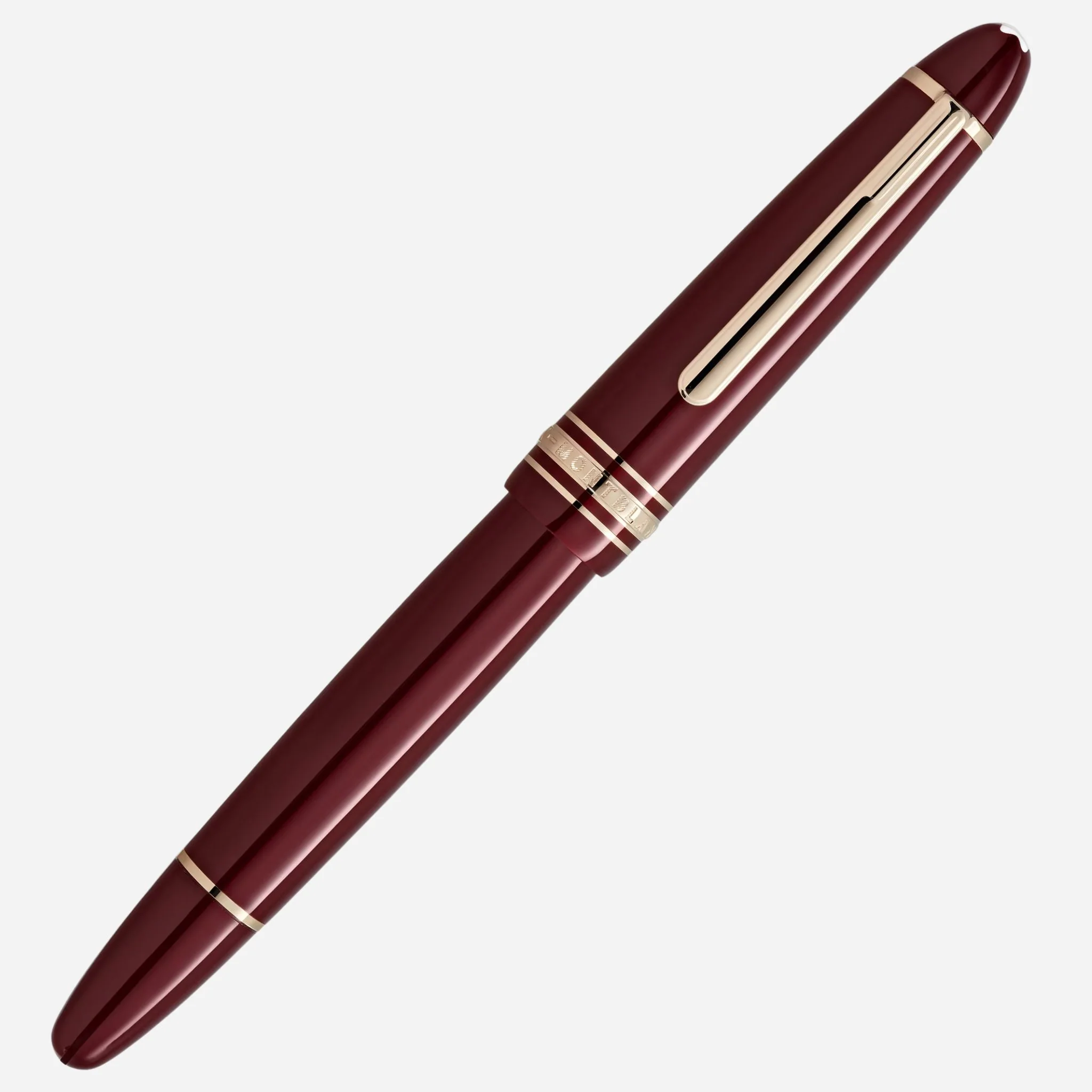 Montblanc Meisterstück Burgundy Red LeGrand Rollerball Pen - Image 3