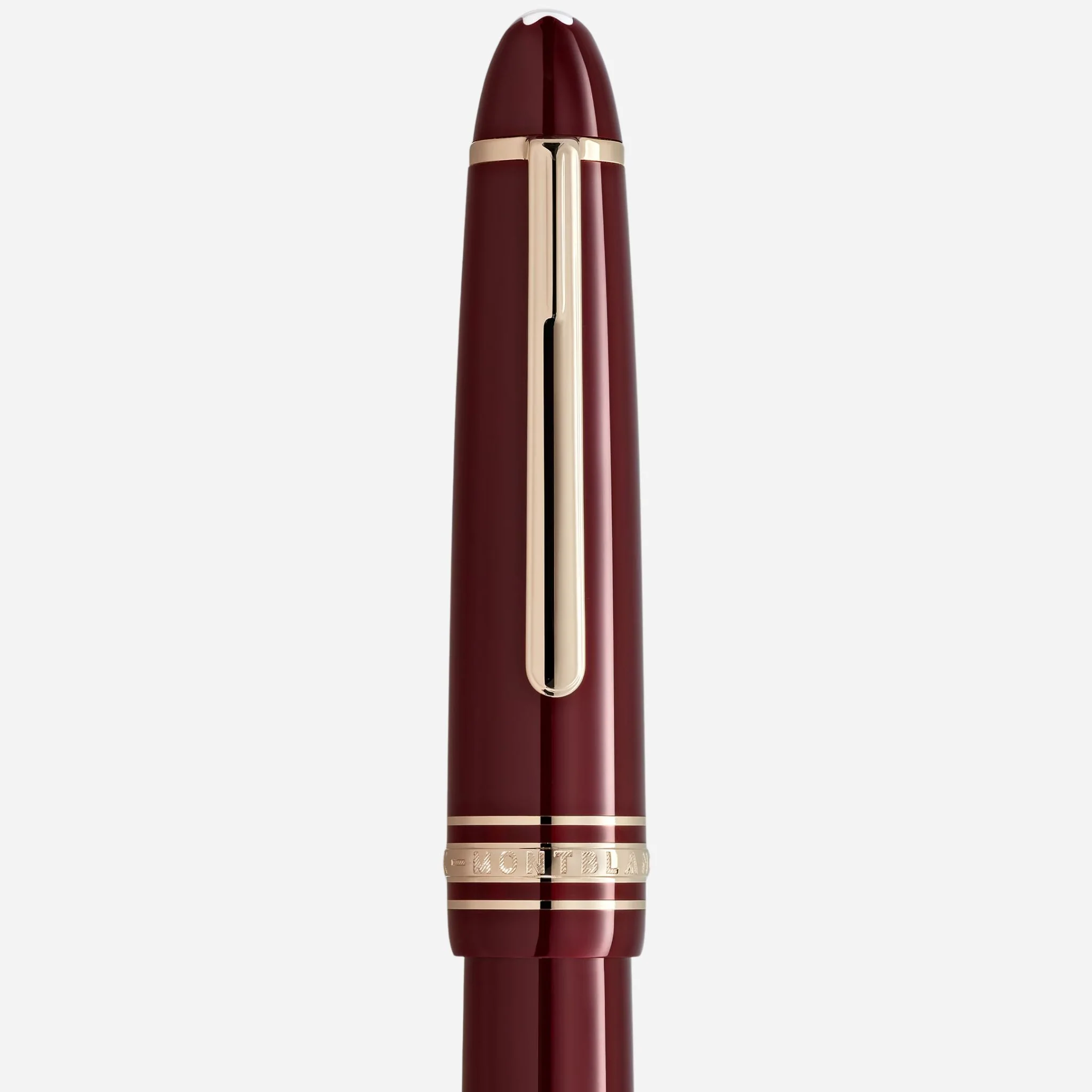 Montblanc Meisterstück Burgundy Red LeGrand Rollerball Pen - Image 6