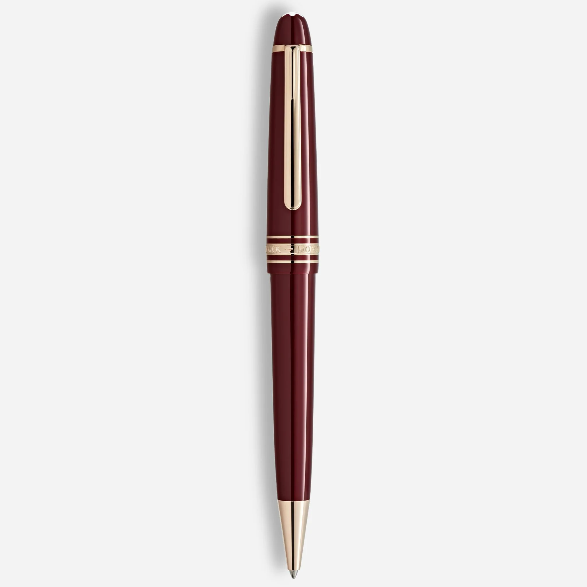Montblanc Meisterstück Burgundy Red Midsize Ballpoint Pen
