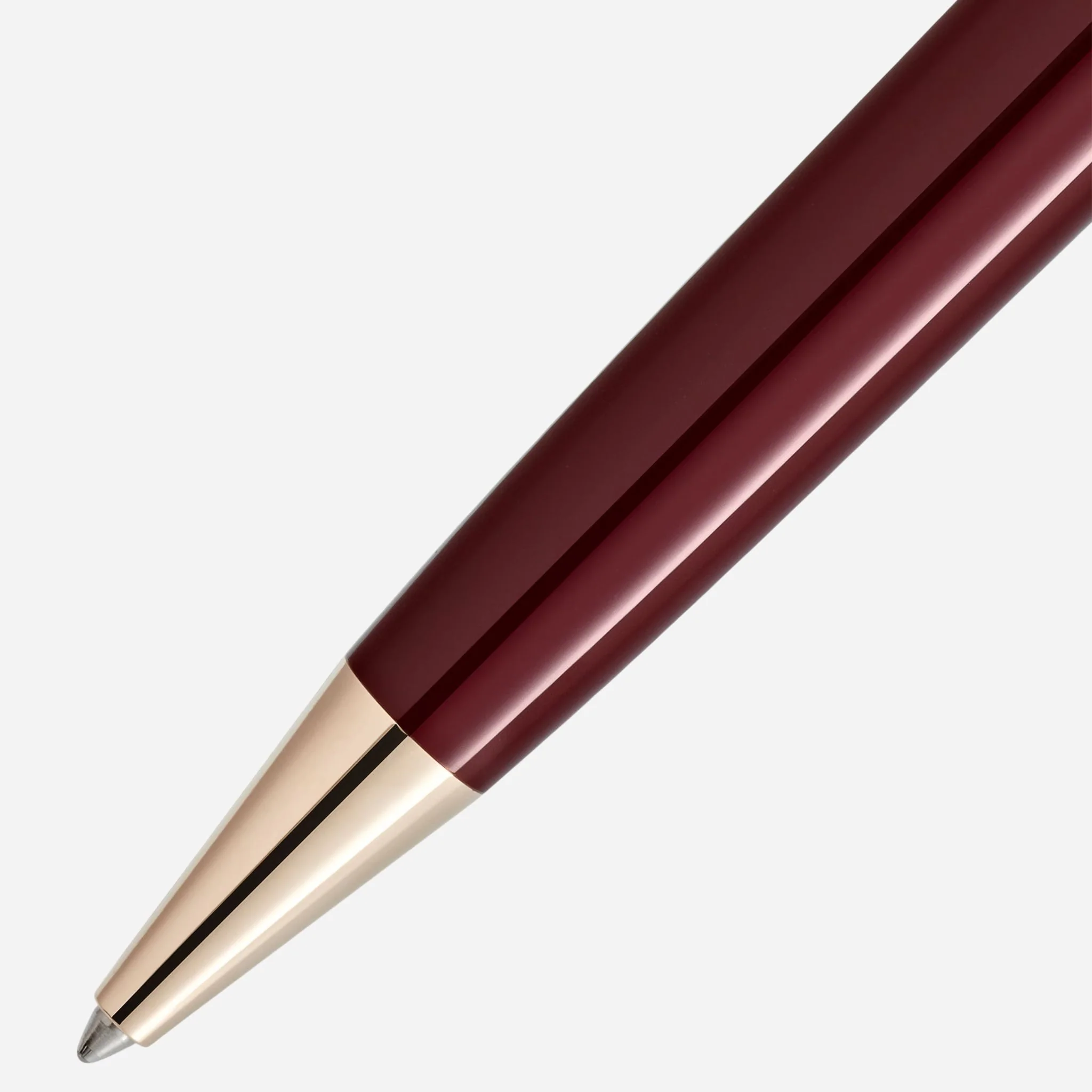 Montblanc Meisterstück Burgundy Red Midsize Ballpoint Pen - Image 2
