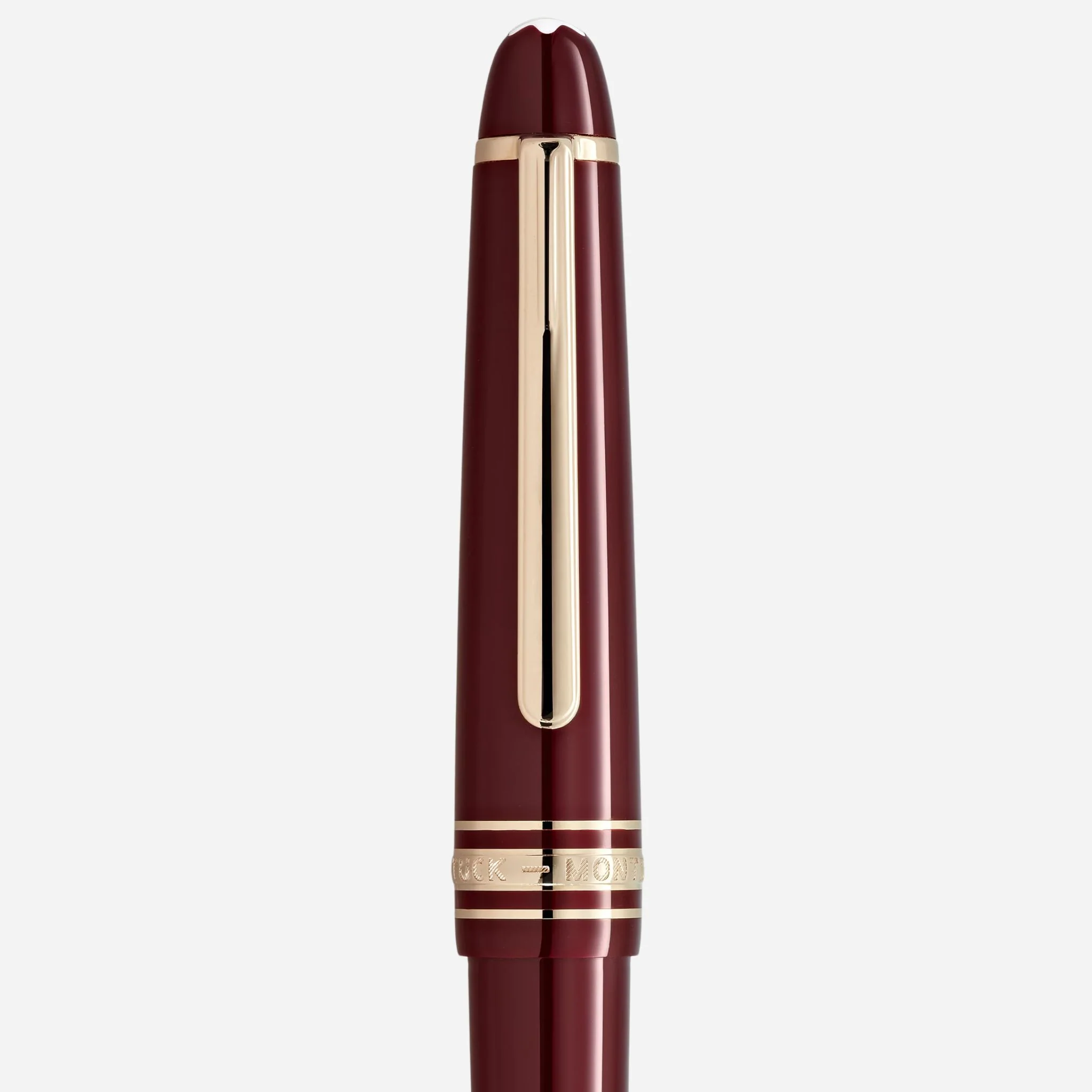 Montblanc Meisterstück Burgundy Red Midsize Ballpoint Pen - Image 4