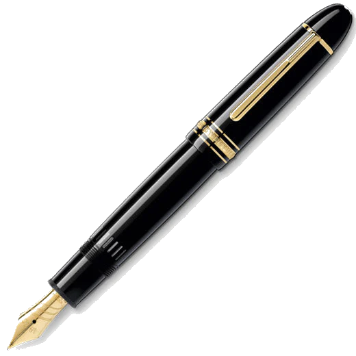 Montblanc Meisterstück Calligraphy Curved Nib 149 Fountain Pen