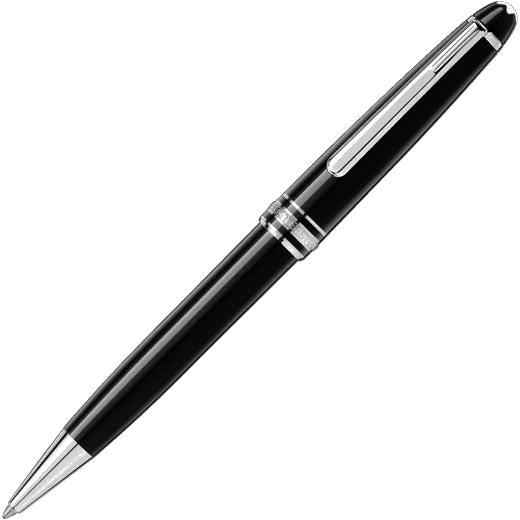 Montblanc Meisterstück 164 Classique Platinum Plated Ballpoint Pen