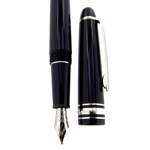Montblanc Meisterstück 145 Classique Platinum Plated Fountain Pen - Image 5