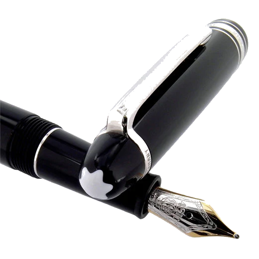 Montblanc Meisterstück 145 Classique Platinum Plated Fountain Pen - Image 6