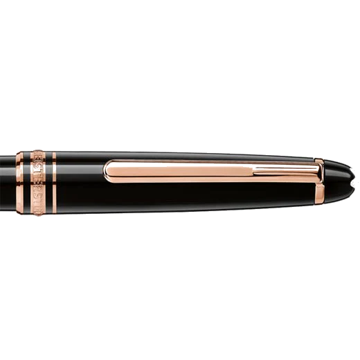 Montblanc Meisterstück 164 Classique Red Gold Ballpoint Pen - Image 3