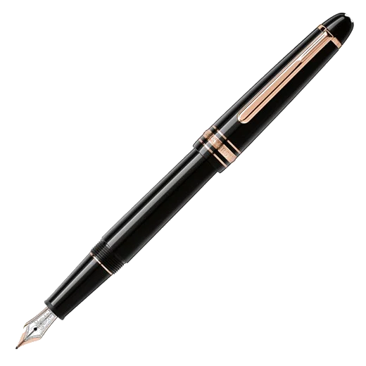 Montblanc Meisterstück 145 Classique Red Gold Fountain Pen