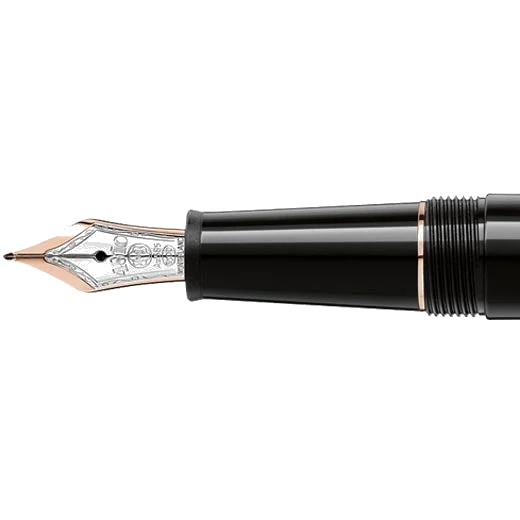 Montblanc Meisterstück 145 Classique Red Gold Fountain Pen - Image 3