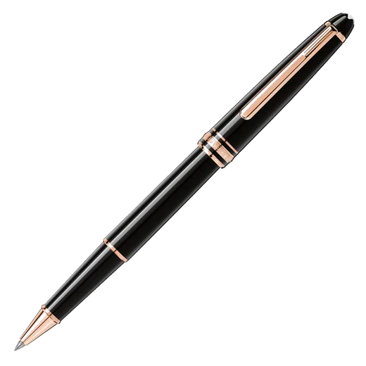 Montblanc Meisterstück 163 Classique Red Gold Rollerball Pen