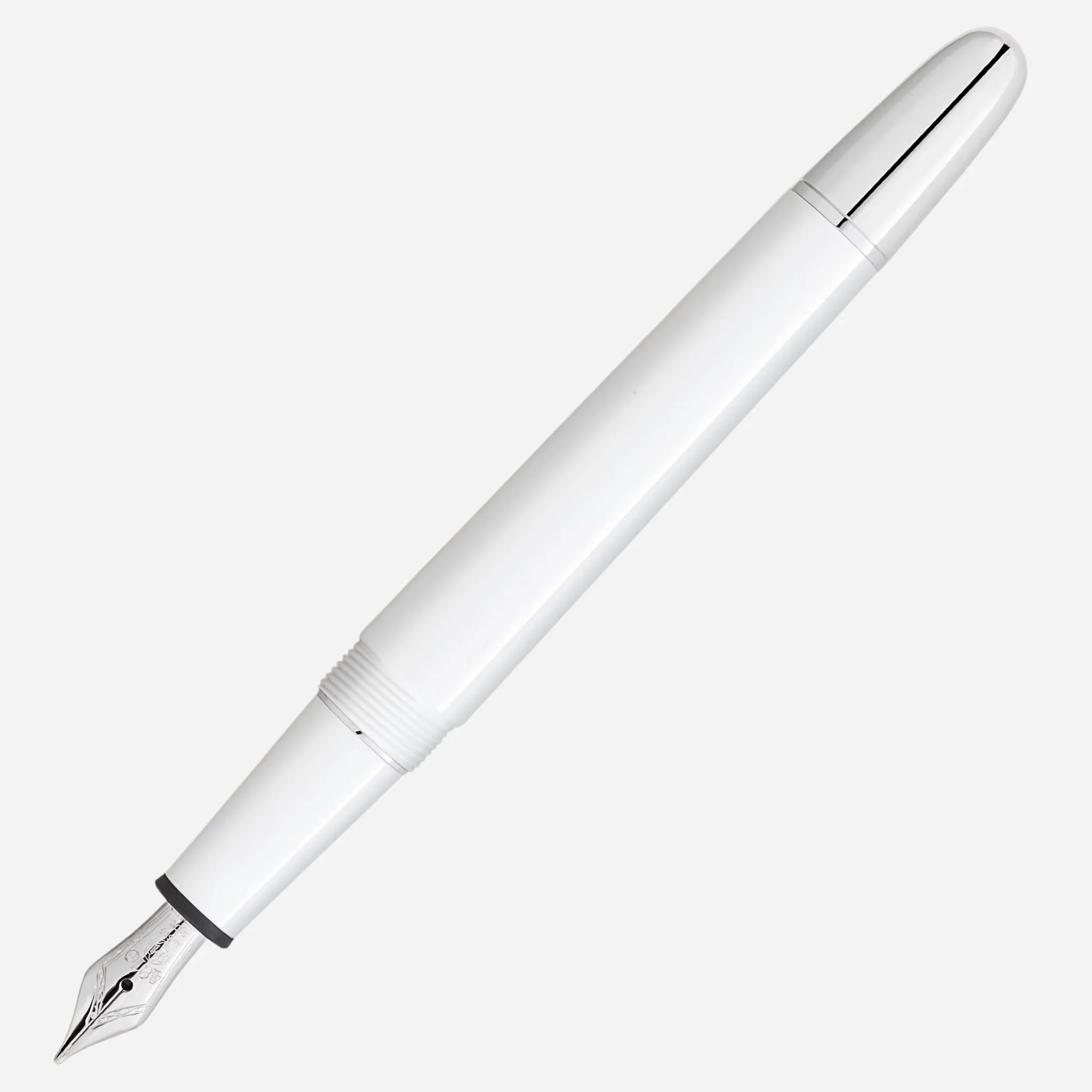 Montblanc Meisterstück Classique White Fountain Pen - Image 4