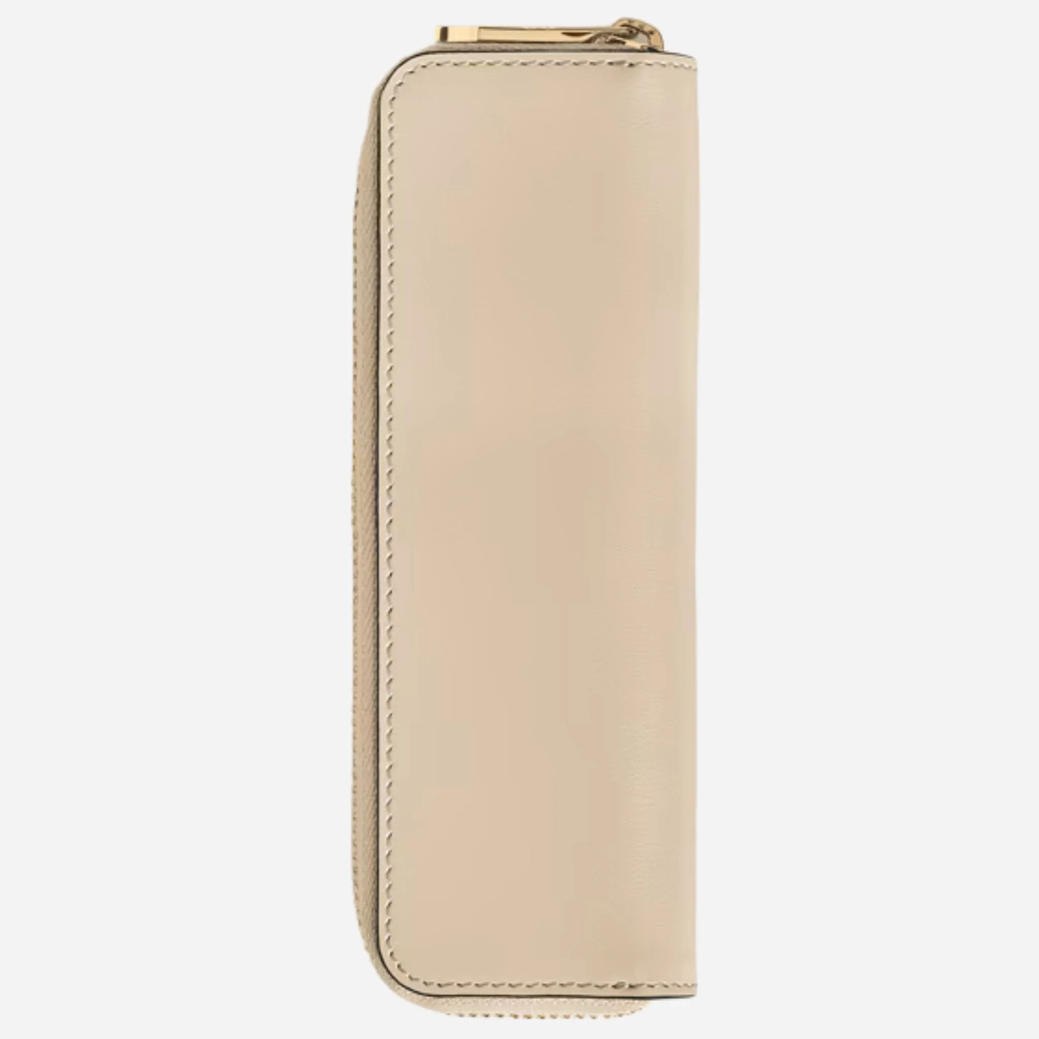Montblanc Meisterstück Cloudy Beige Leather 1-Pen Pouch with Zip - Image 2