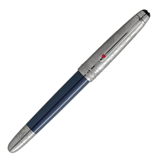 Montblanc Meisterstück Doué Classique Around the World in 80 Days Blue Fountain Pen - Image 2