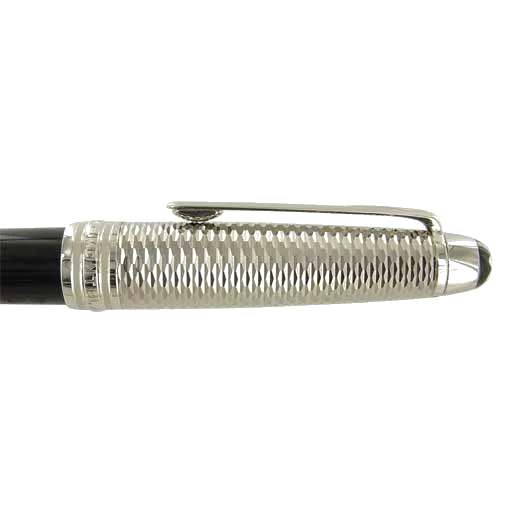 Montblanc Meisterstück 145 Doué Classique Platinum-Coated Fountain Pen - Image 3
