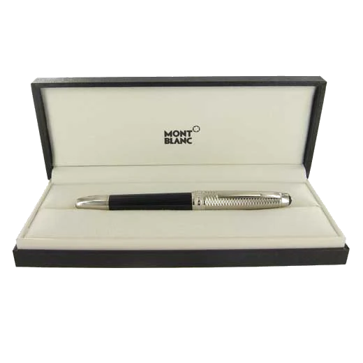 Montblanc Meisterstück 145 Doué Classique Platinum-Coated Fountain Pen - Image 5