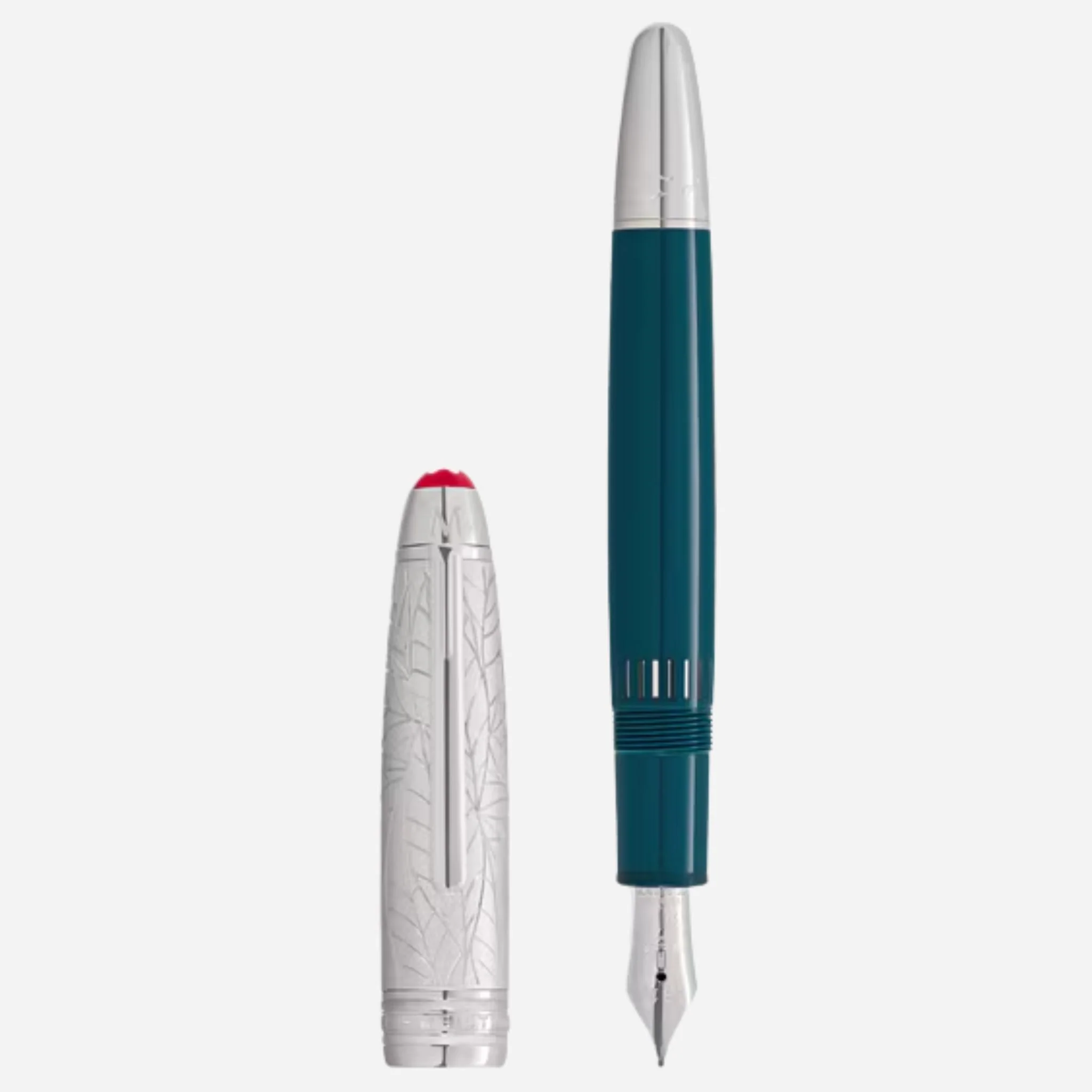 Montblanc Meisterstück Doué LeGrand Teal Romeo & Juliet Fountain Pen