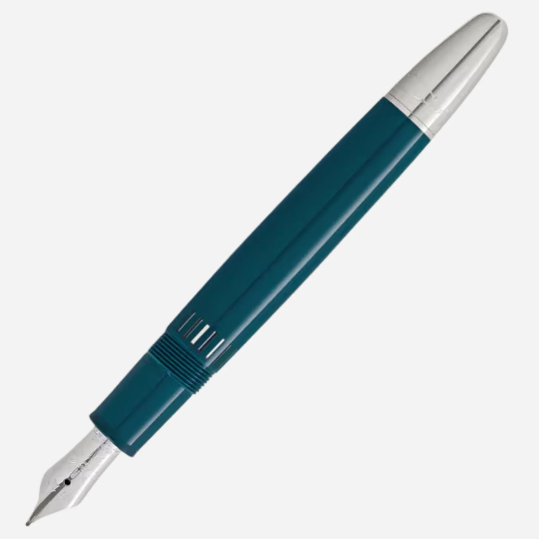 Montblanc Meisterstück Doué LeGrand Teal Romeo & Juliet Fountain Pen - Image 4