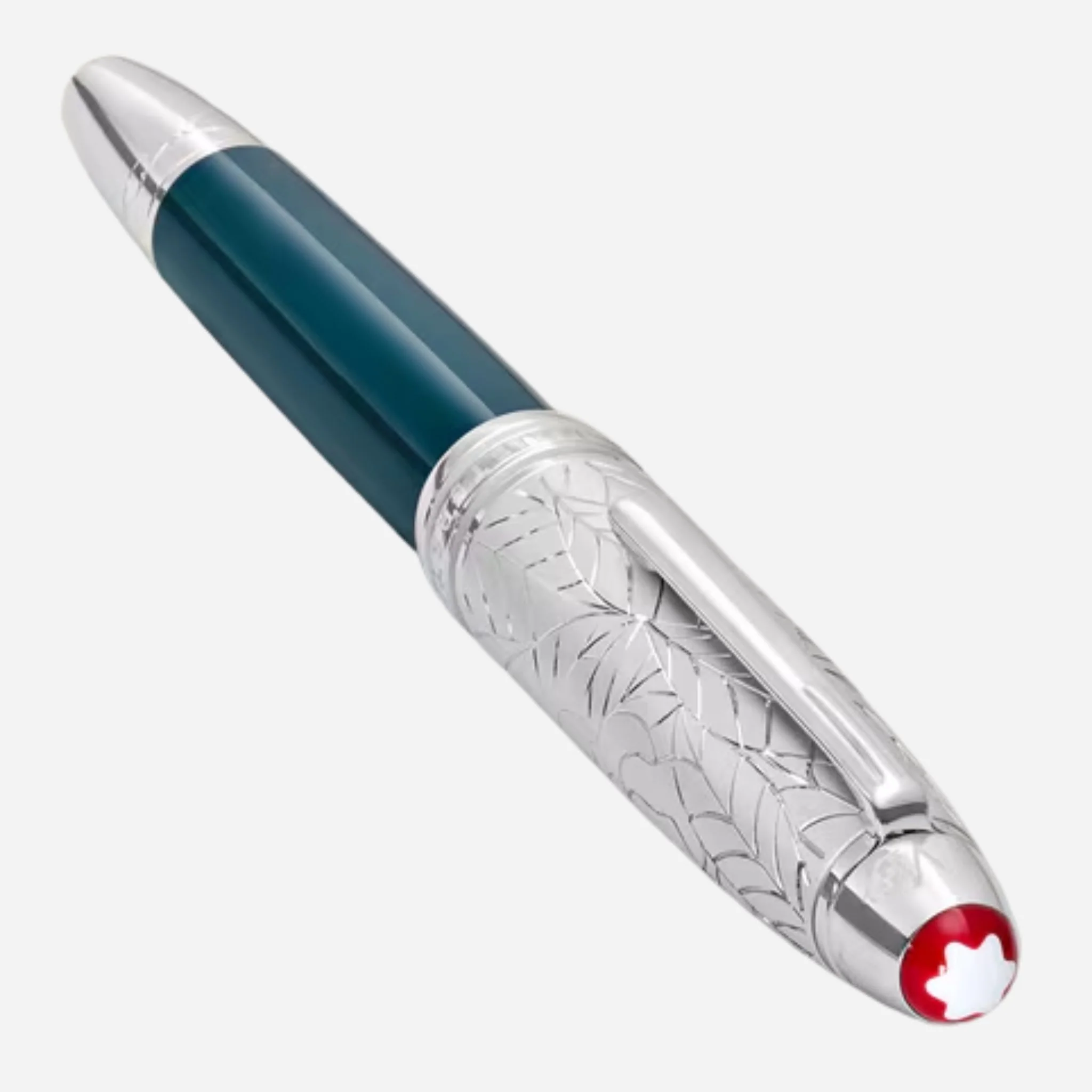 Montblanc Meisterstück Doué LeGrand Teal Romeo & Juliet Fountain Pen - Image 5