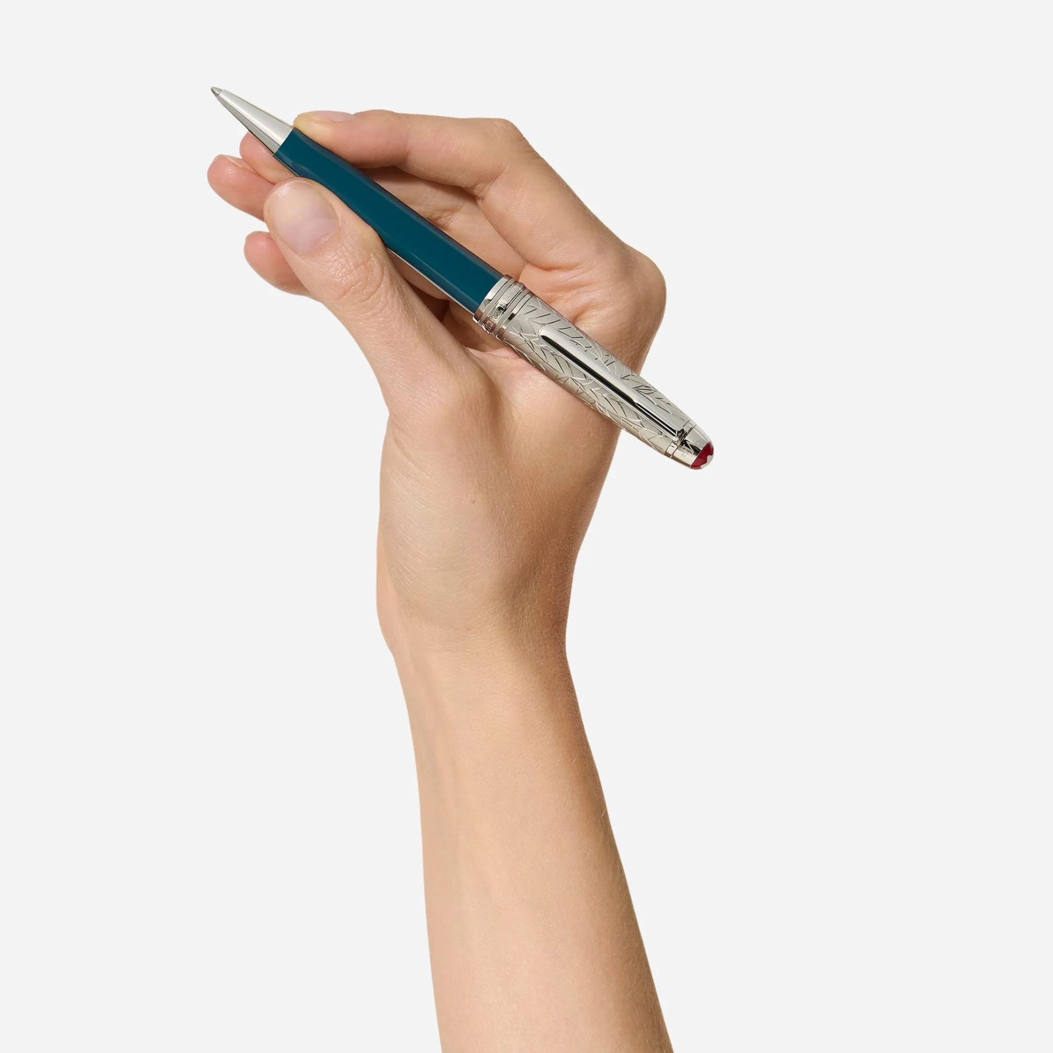 Montblanc Meisterstück Doué Teal Romeo & Juliet Midsize Ballpoint Pen - Image 4