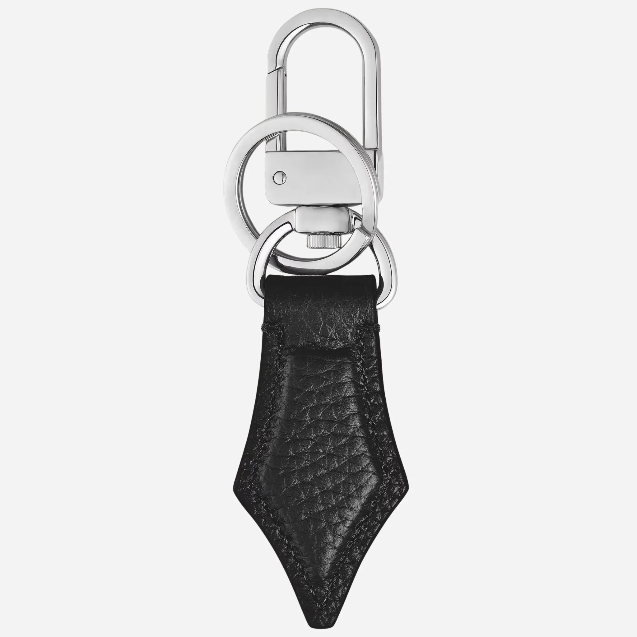 Montblanc Meisterstück Grained Black Leather Nib Key Holder - Image 2