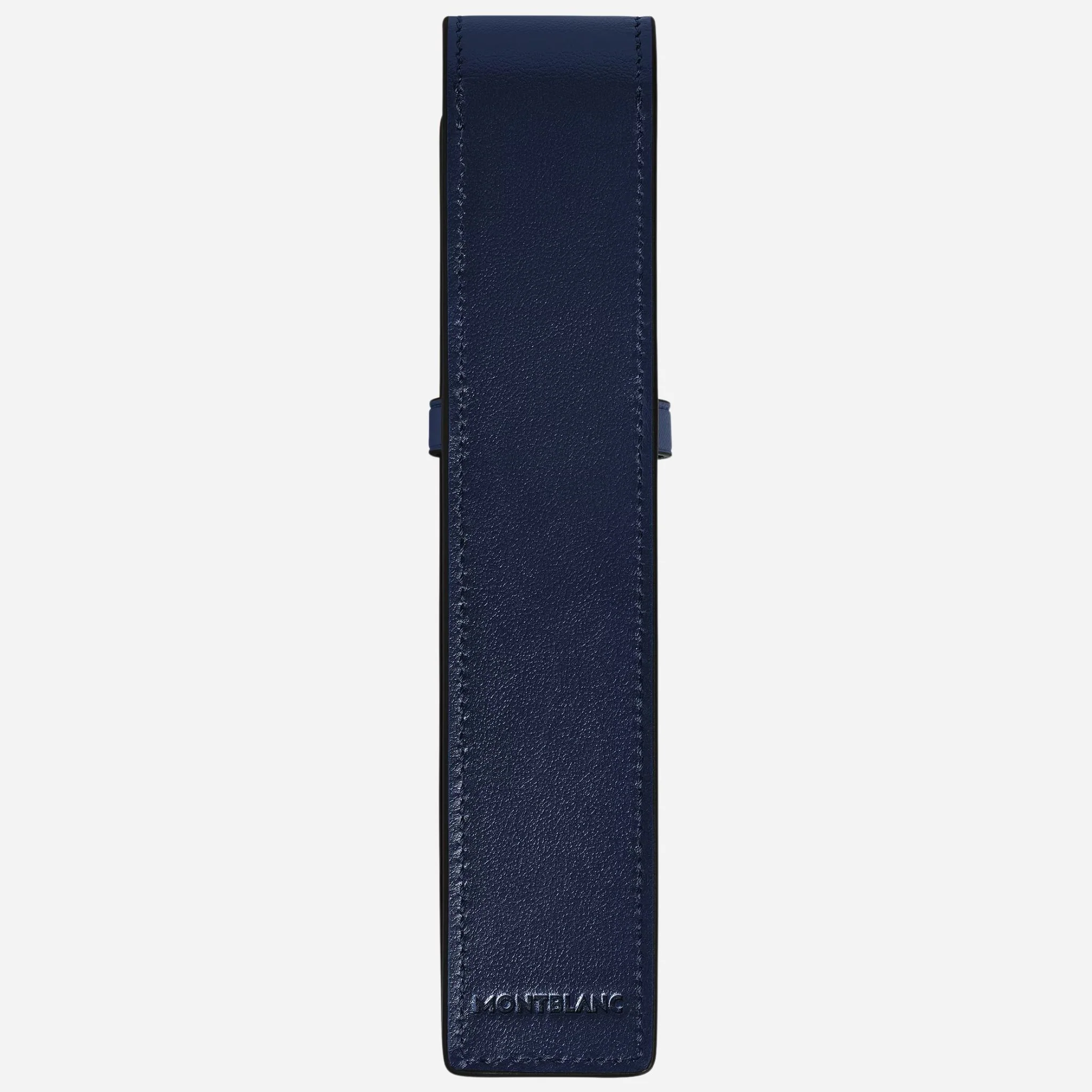Montblanc Meisterstück Ink Blue Leather Envelope 1-Pen Pouch - Image 2