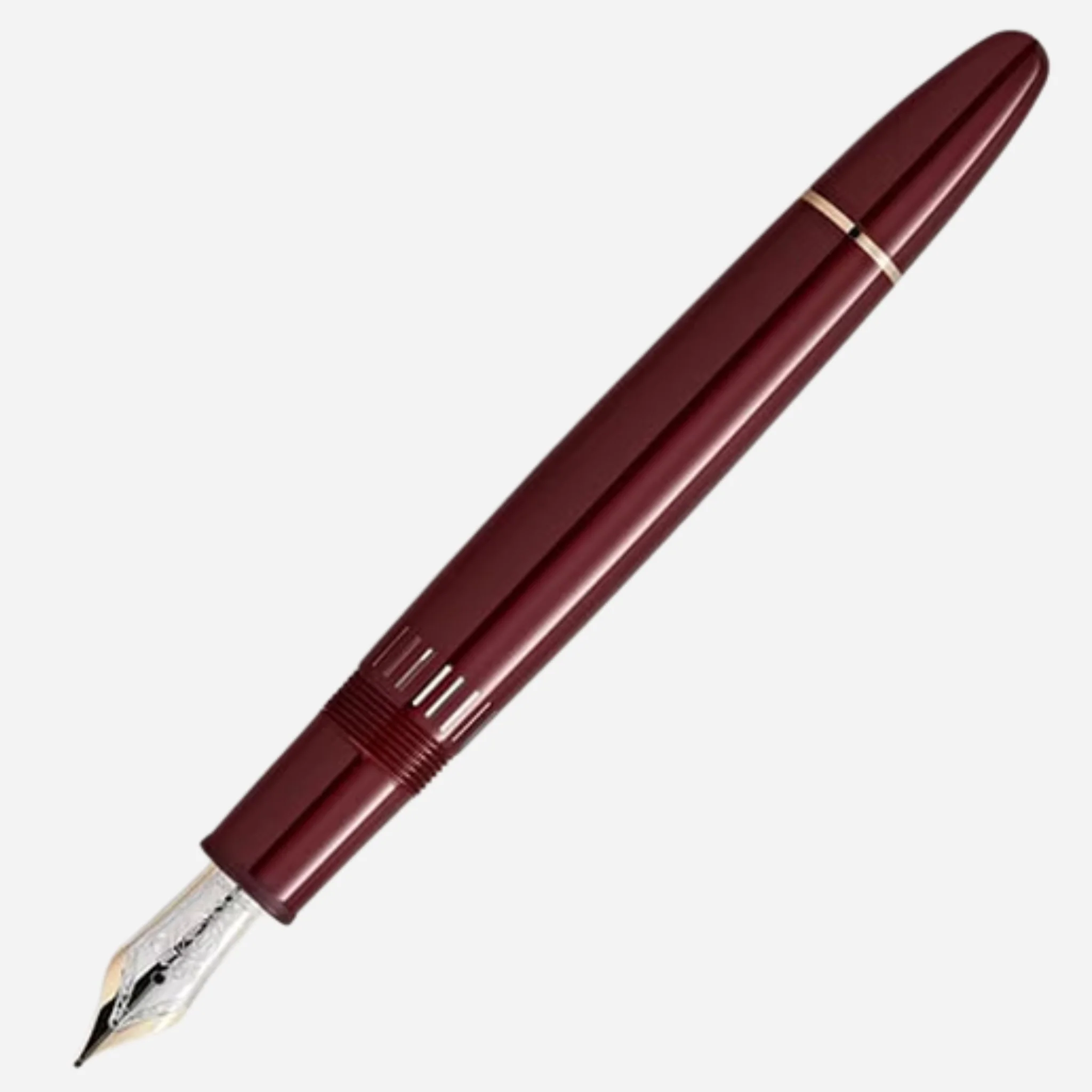 Montblanc Meisterstück LeGrand Burgundy Red Fountain Pen F - Image 4