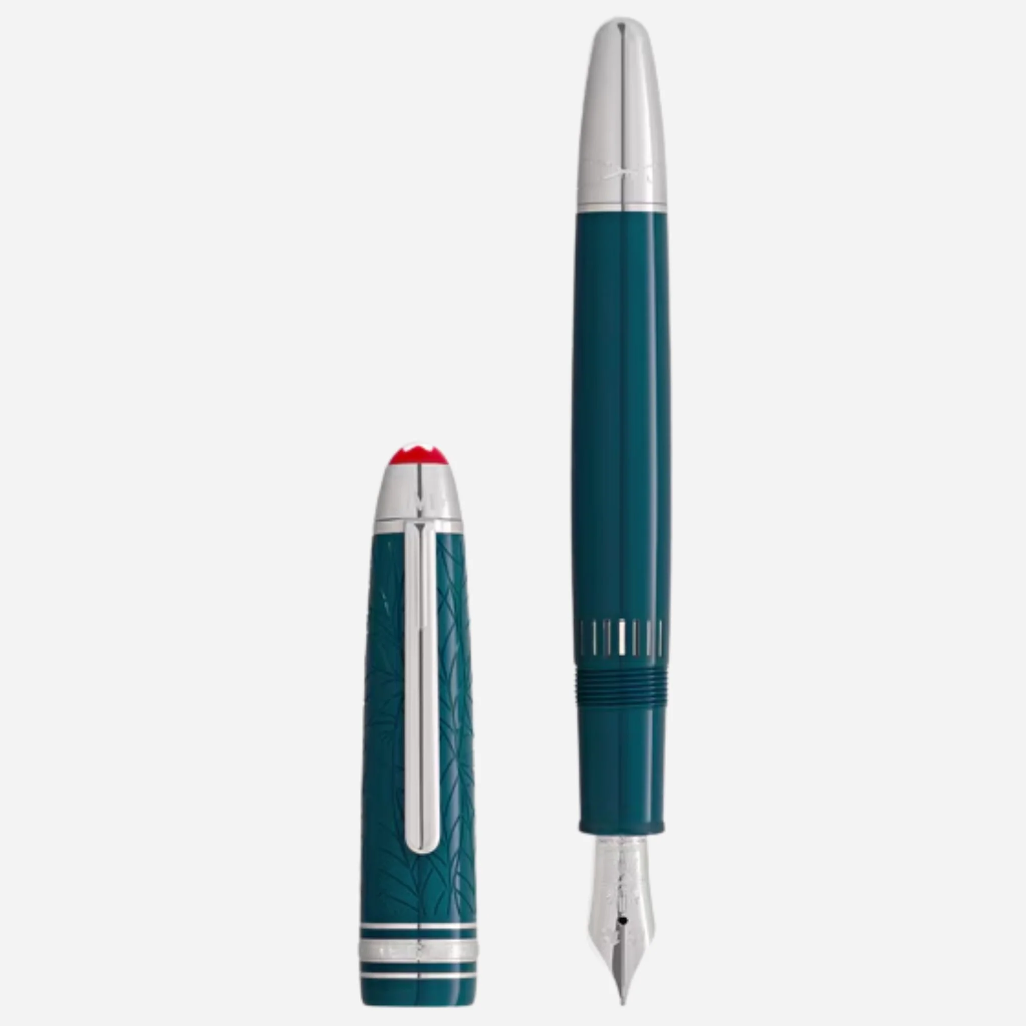 Montblanc Meisterstück LeGrand Teal Romeo & Juliet Fountain Pen