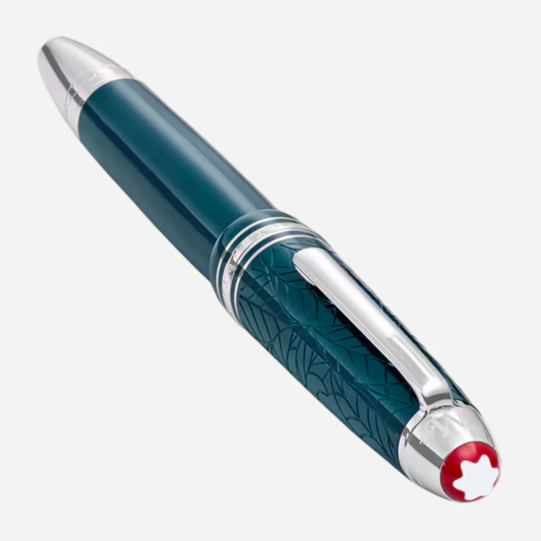 Montblanc Meisterstück LeGrand Teal Romeo & Juliet Fountain Pen - Image 5