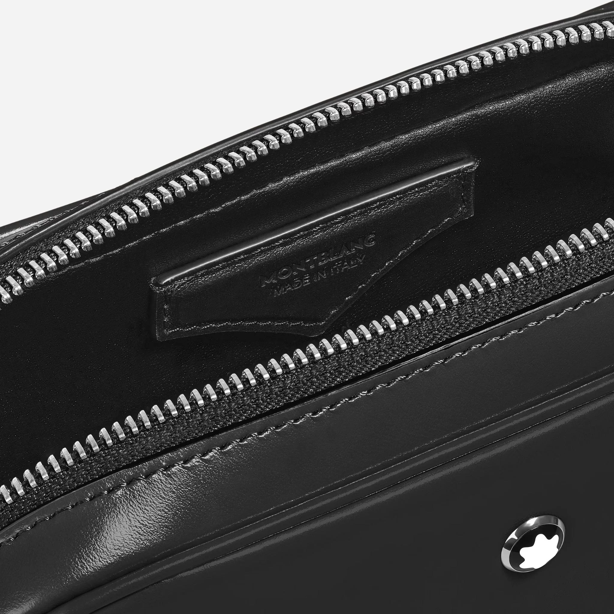 Montblanc Meisterstück Mini Black Leather Cross Body Bag - Image 6