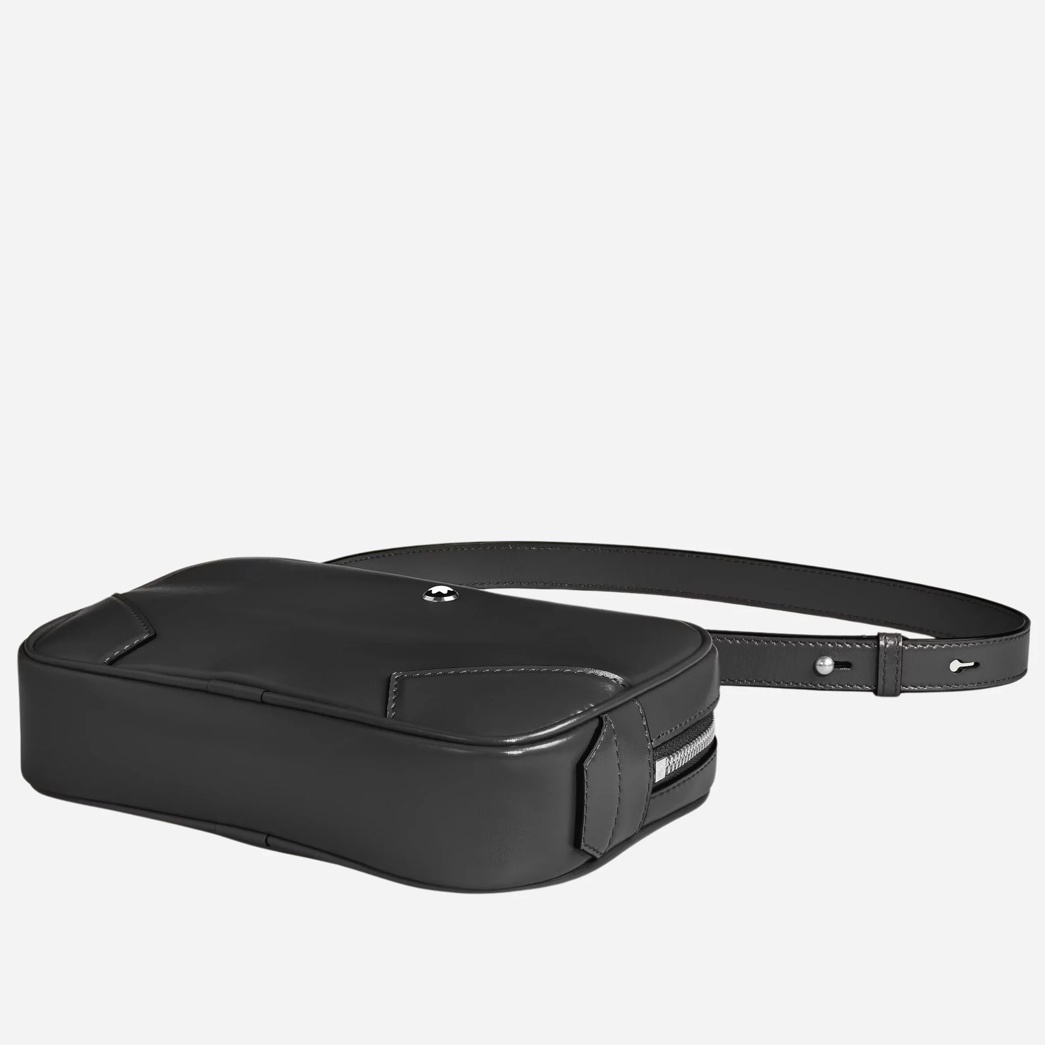 Montblanc Meisterstück Mini Black Leather Cross Body Bag - Image 7