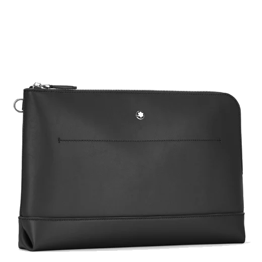 Montblanc Meisterstück Selection Soft Black Leather Pochette - Image 2