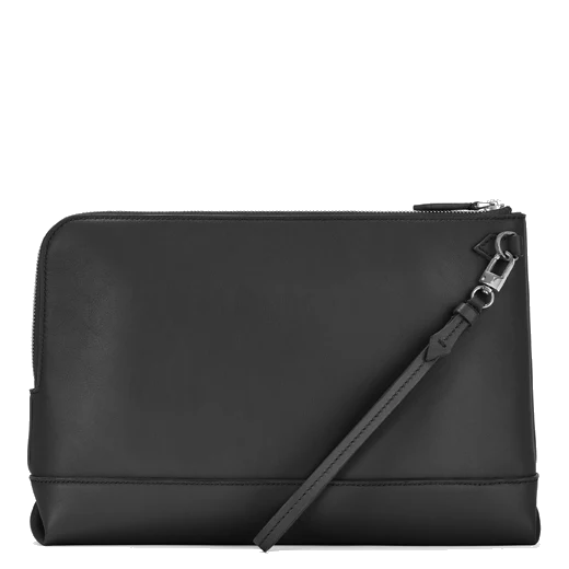 Montblanc Meisterstück Selection Soft Black Leather Pochette - Image 3