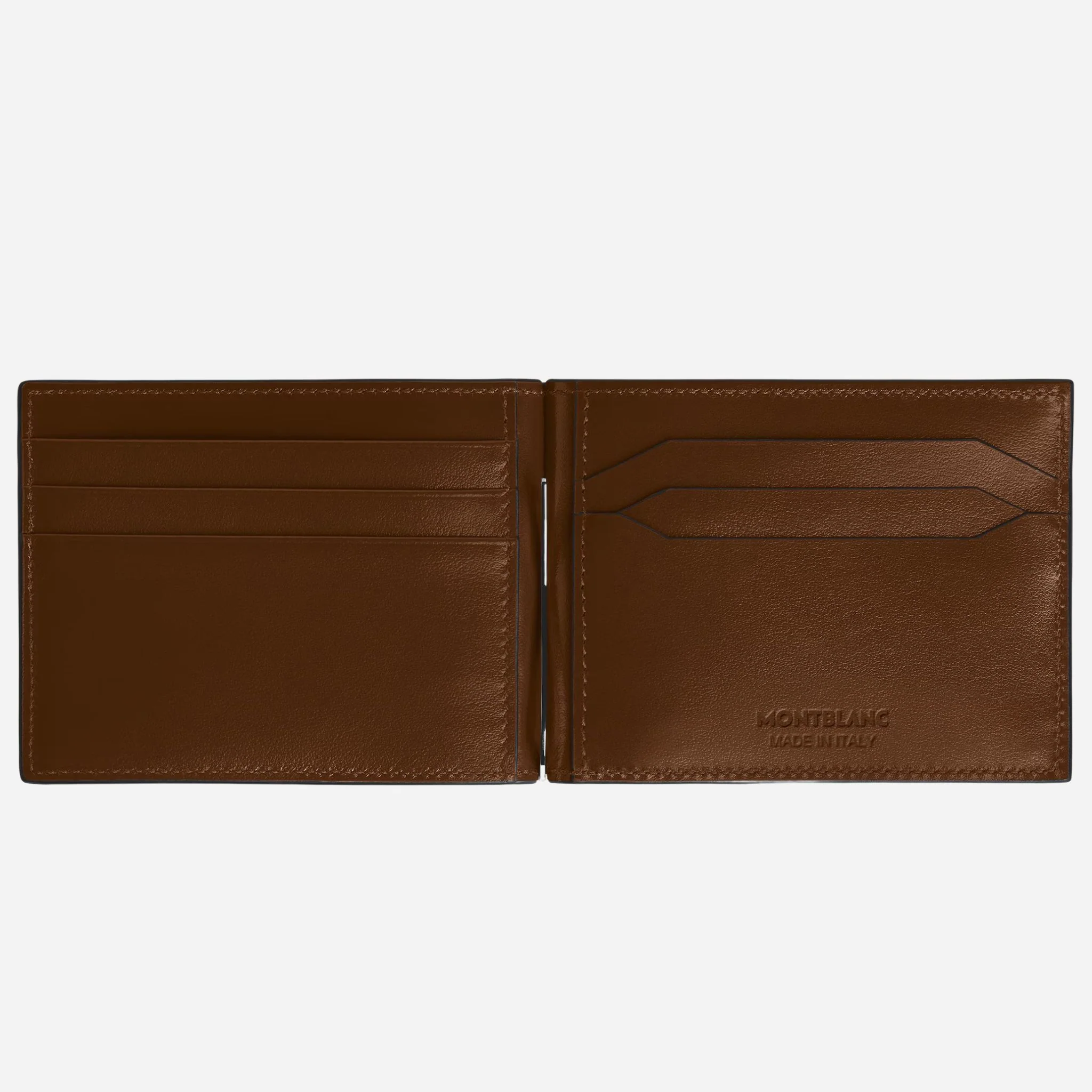 Montblanc Meisterstück Sfumato Brown 6CC Wallet with Money Clip - Image 4
