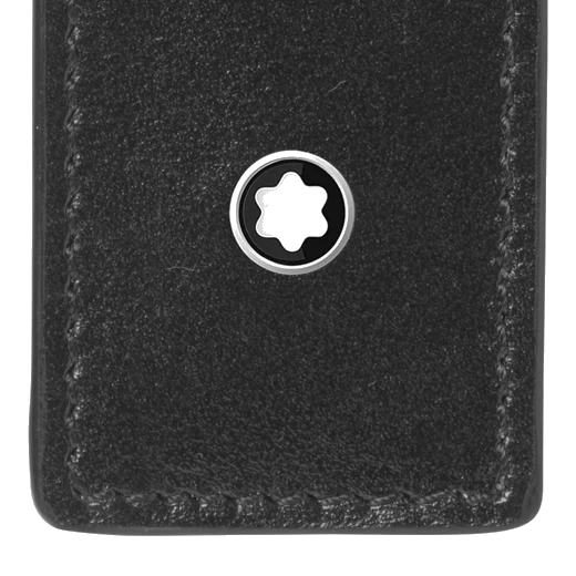 Montblanc Meisterstück Single Black Leather Pen Pouch - Image 3