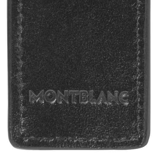 Montblanc Meisterstück Single Black Leather Pen Pouch - Image 4