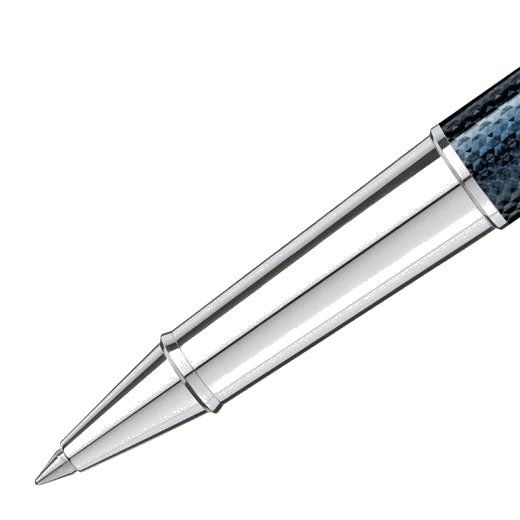Montblanc Meisterstück 163 Solitaire Blue Hour Classique Rollerball - Image 4