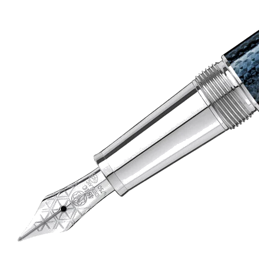 Montblanc Meisterstück 145 Solitaire Classique Blue Hour Fountain Pen - Image 4