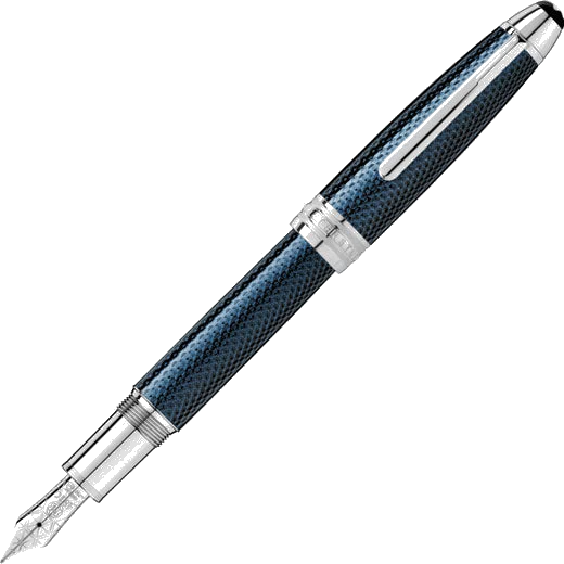 Montblanc Meisterstück Solitaire Blue Hour LeGrand Fountain Pen