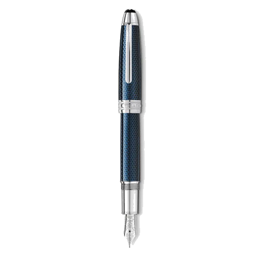 Montblanc Meisterstück Solitaire Blue Hour LeGrand Fountain Pen - Image 5