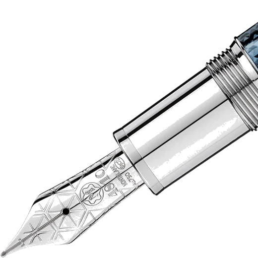 Montblanc Meisterstück Solitaire Blue Hour LeGrand Fountain Pen - Image 6