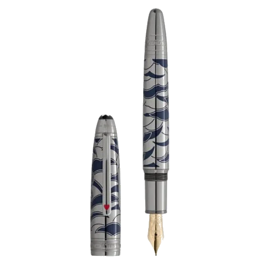 Montblanc Meisterstück Solitaire LeGrand Around the World in 80 Days Fountain Pen - Image 4