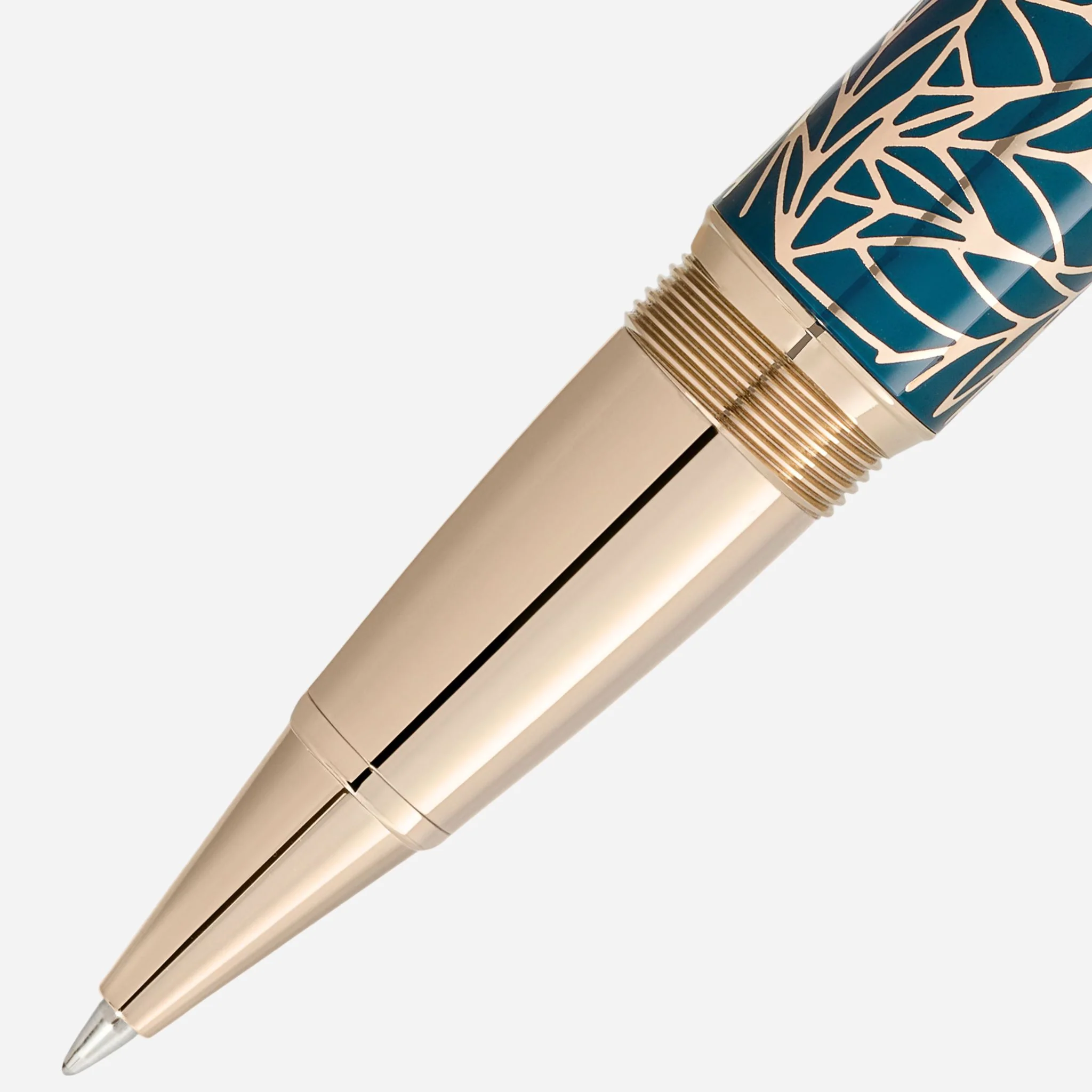 Montblanc Meisterstück Solitaire LeGrand Teal Romeo & Juliet Rollerball Pen - Image 2