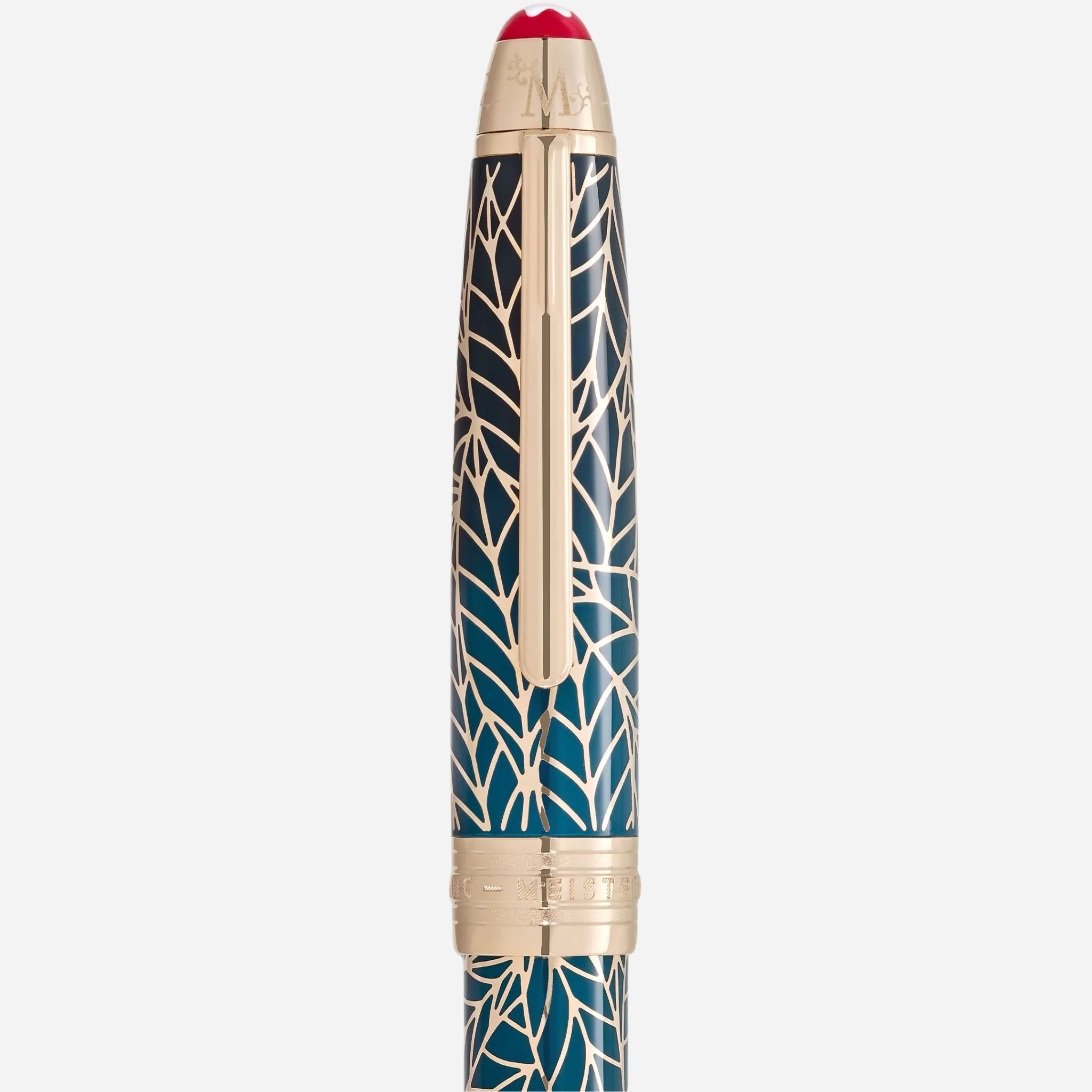 Montblanc Meisterstück Solitaire LeGrand Teal Romeo & Juliet Rollerball Pen - Image 5
