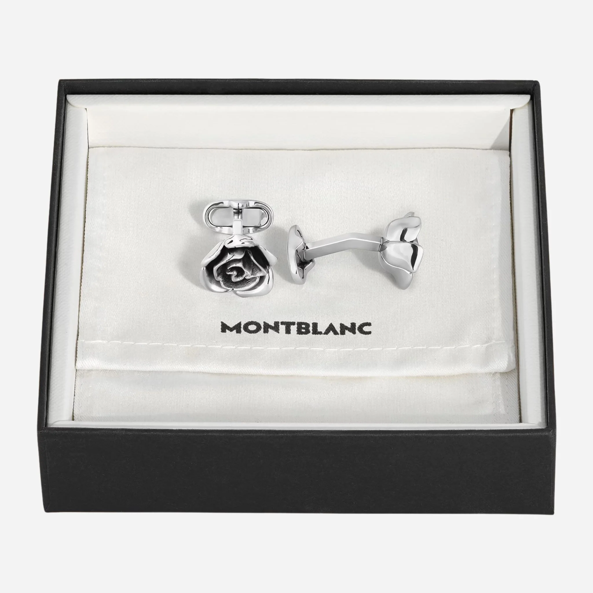 Montblanc Meisterstück Stainless Steel Romeo & Juliet Cufflinks - Image 3