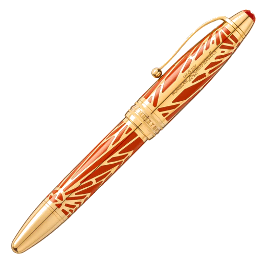 Montblanc Meisterstück The Origin Collection Solitaire LeGrand Coral Fountain Pen - Image 2