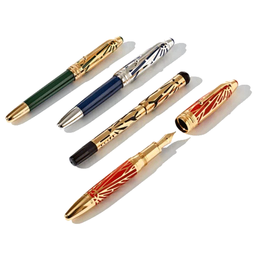 Montblanc Meisterstück The Origin Collection Solitaire LeGrand Coral Fountain Pen - Image 6